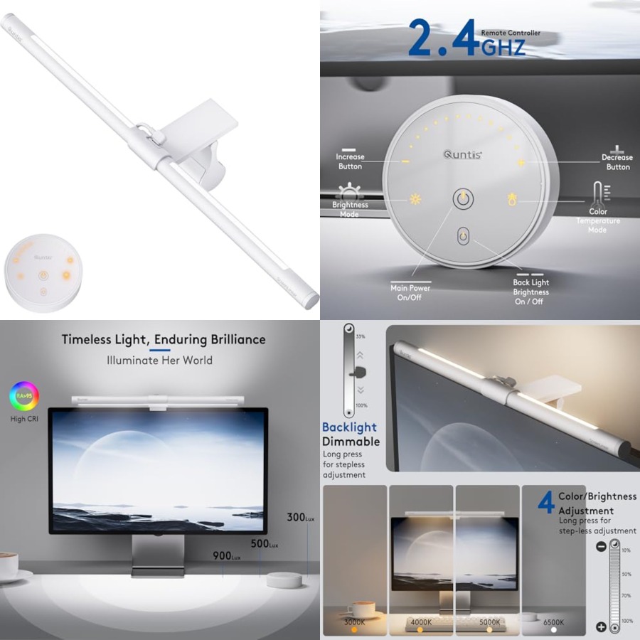 Listwa świetlna z pilotem, chr – Setup Desk Monitor recenzja i cena