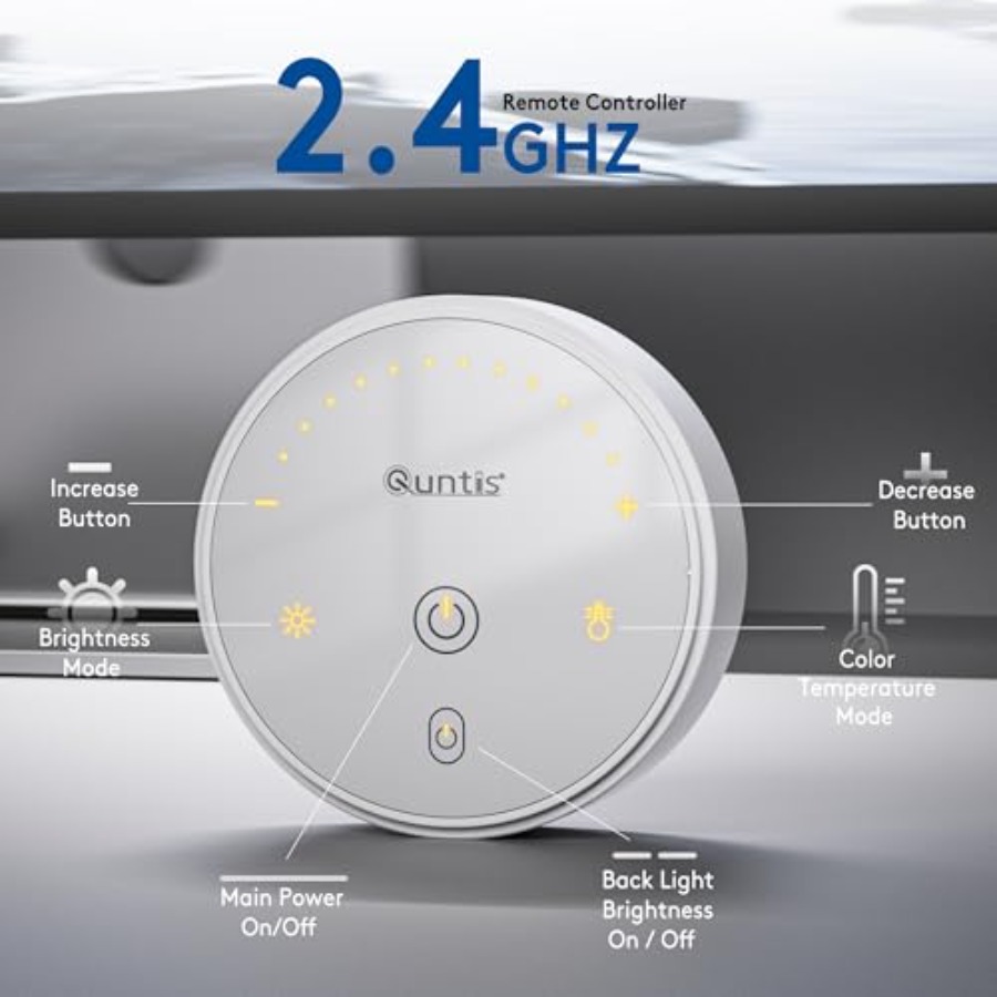 Listwa świetlna z pilotem, chr – Setup Desk Monitor recenzja i cena