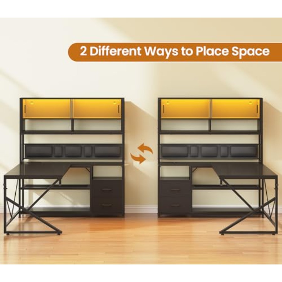 Biurko gamingowe w kształcie l – Desk Setup L Shaped recenzja i cena