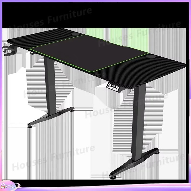 Duże biurko gamingowe z oświet – Desk Setup Pc And Laptop recenzja i cena